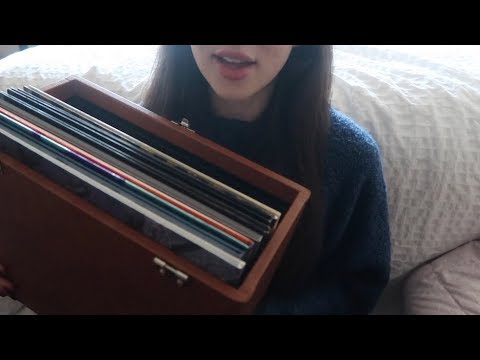 ASMR Vinyl Collection ♥ Soft Spoken Show and Tell