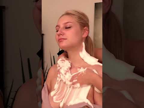 Indulge in the relaxing sensations of our ASMR soap foam massage