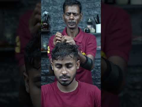 Indian ASMR Head Massage : The Secret Weapon Against Migraines #shorts