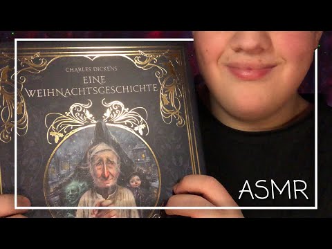 ASMR Eine Weihnachtsgeschichte Buch Unboxing 📚🎄 (Deutsch/German) 4K