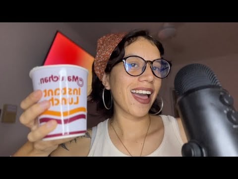 ASMR con maruchan
