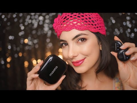 ASMR TESTANDO MIC NOVO - MAONO | Sweet Carol