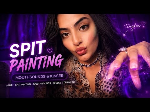 Asmr Spit Painting Away Your Stress 💋