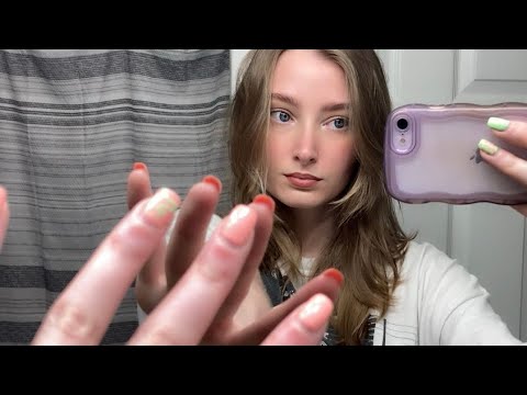 ASMR Mirror/Camera Tapping 🪞💤 With Mouth Sounds