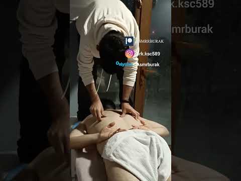 LEGENDARY RELAXING BACK TURKISH MASSAGE #satisfying #relaxing #asmr #shorts #massage