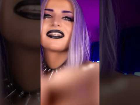 Goth Girl Gives You THE BEST Haircut & Shave #asmr #tingles