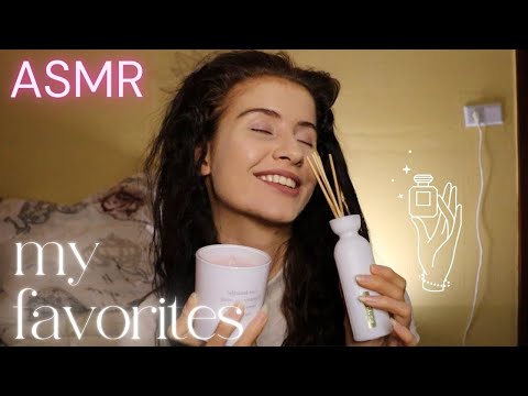 ASMR body care products HAUL show and tell, TINGLY candle tapping🕯️(soft spoken)