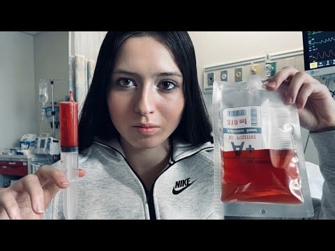 ASMR~ Your Nurse Is A Vampire 🩸💉