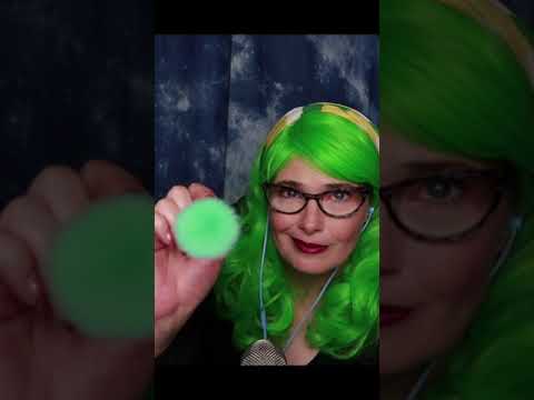 ASMR: Quick Face Brush Before Bed - Mouth Sounds #shorts