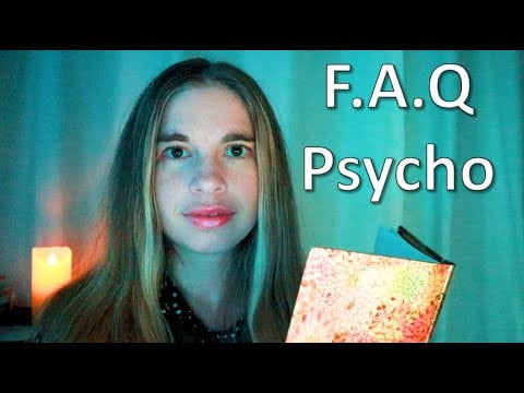 FAQ Psycho : je réponds à vos questions sur mon métier, mes études de psychologie (ASMR)