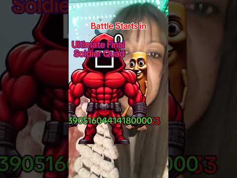 asmr soldado round 6 vs tum tum sahur