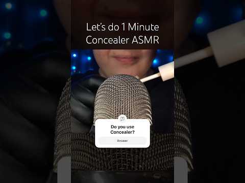 Let’s do 1 Minute Concealer ASMR Sounds! 🖌️ #asmr m