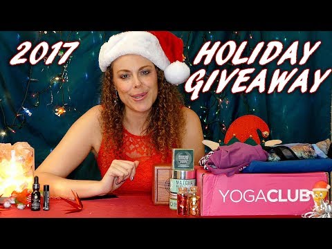 2017 Holiday Giveaway! Over $1000 in Prizes & 15 Winners! Gift Ideas for Health & Relaxation