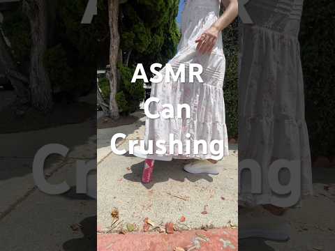 Do you like can crushing sounds? 🌙