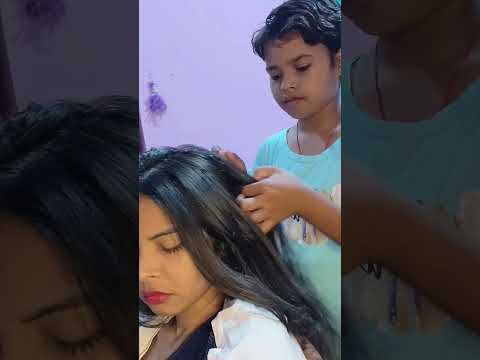 Asmr hair cracking sounds.. #asmr #haircracking