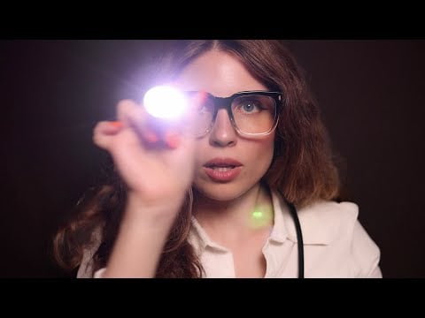 ASMR Cranial Nerve Exam, Full Body & Night Nurse Exam | The Most Detailed Medical Assessment
