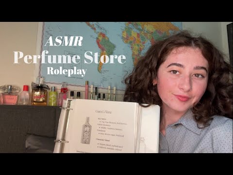 ASMR - helping you find your signature fragrance (soft-spoken, typing, page turning, nail tapping)