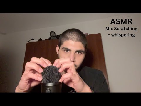 ASMR Mic Scratching and Rambling (gentle)