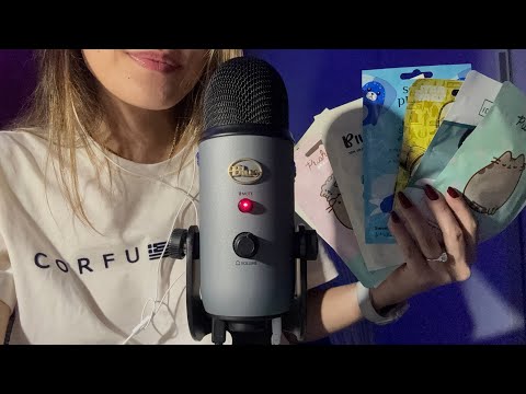 ASMR - Skincare Salon (mouth sounds/visual)