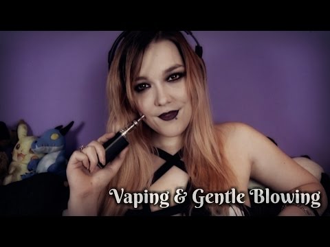 ☆★ASMR★☆ Vaping & Gentle Blowing | Update & Tad #27