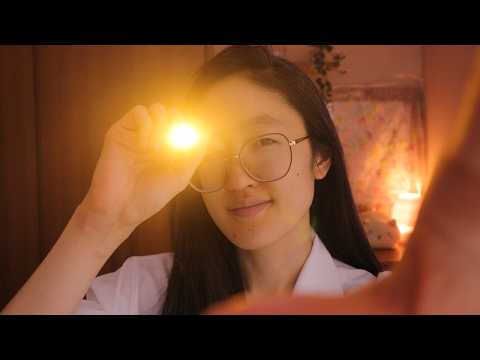 ASMR ROLEPLAY: MÉDICA TESTANDO SEUS SENTIDOS 🧠📝 (FALA SUAVE, SEM ANÚNCIO NO MEIO)