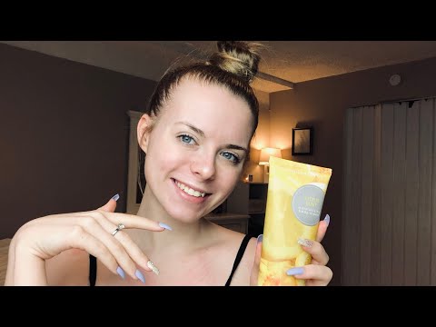 ASMR Skin Scratching + Lotion Sounds