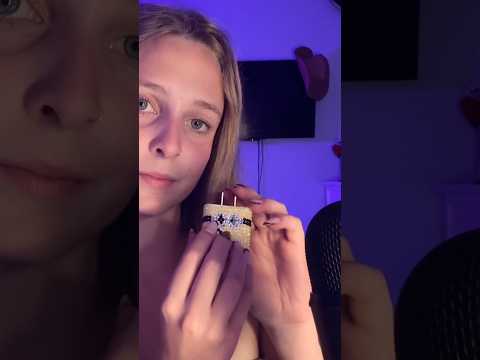 ASMR On Bedazzled Items #visualtingle #asmr #bedazzled #sparkle