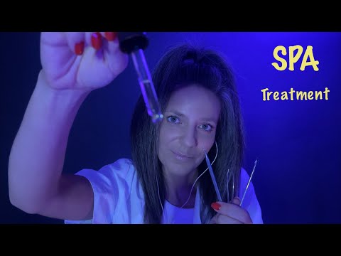 ASMR | Relaxing Spa Facial Treatment