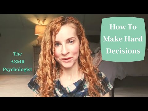 ASMR Psychologist Roleplay: Hard Decisions (Soft Spoken)