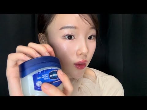 꾸덕꾸덕 바세린 손소리 ASMR (No Talking) | Vaseline Sticky Sounds, Tingly Hand Sounds, Satisfying Sticky ASMR