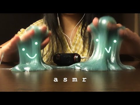 ASMR this slime is so MOIST