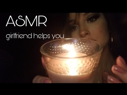 [ASMR] Girlfriend puts you to sleep 💋✨