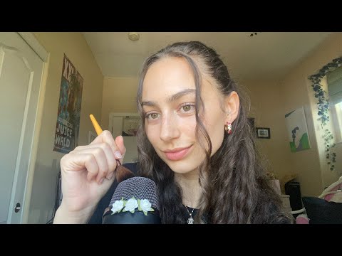 asmr mic brushing for relaxation