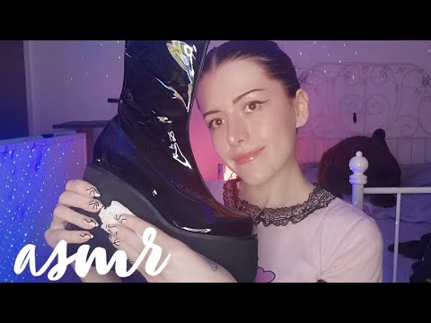 ASMR ✨ // cleaning my shoes 👟