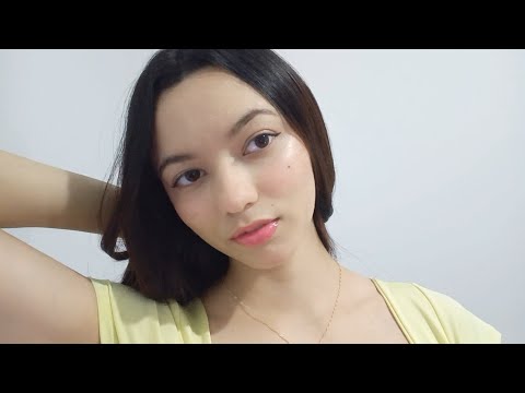 ASMR ; COMO FAÇO MINHA MAKE 🥰