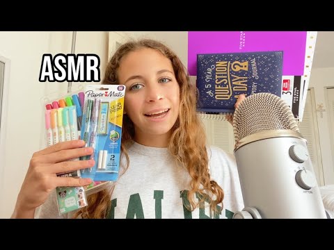 ASMR Stationary haul! Tingly!💗