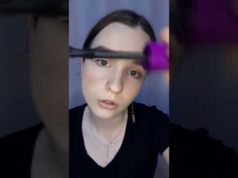 ASMR PASSANDO RÍMEL EM VOCÊ #shorts