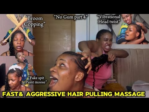 ASMR WARNING‼️:Do Not Watch This ASMR If You Aren’t Ready To Sleep,Hair Cracking&Greasing with Tools