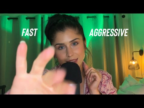 Fast and Aggressive ASMR, for tingles…