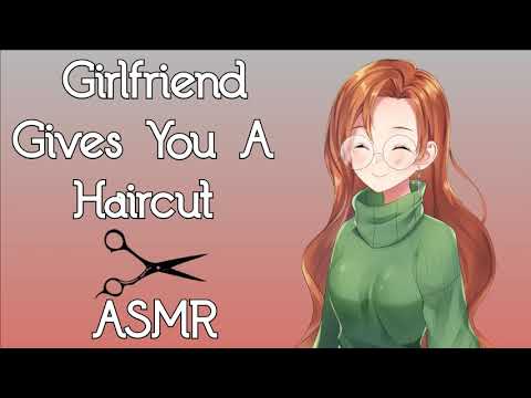 ASMR | Gentle Girlfriend Gives You A Haircut | Soft Spoken With Woodwick Candle | Personal Attention