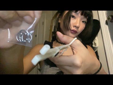 friend gives u piercings rp-asmr