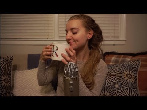[ASMR] Morning Coffee Chat - Whispering About Self Care & Fall Videos!