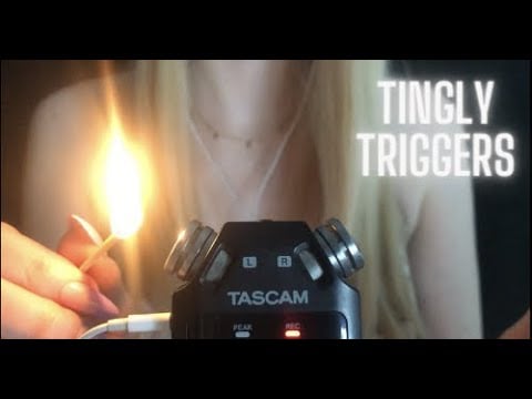 ASMR Guaranteed Tingles With Tascam (No Talking)