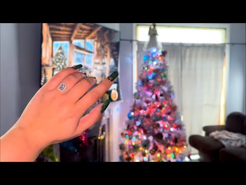 asmr/ 🎄Christmas Tree Tour🎄 (lofi, whispered, very tingly✨)