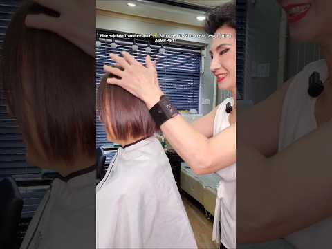 Hair Salon ASMR | Korean Hair Transformation & Magic Straightening | Rhea ASMR