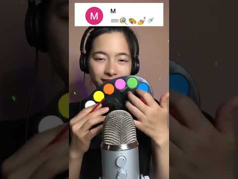 ASMR Emoji Challenge #shorts #emojichallenge #asmr