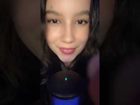 posso tocar seu rosto? #asmr #mouthsounds #vaiprofycaramba #tingles #mouthsounds #tapping  #relax
