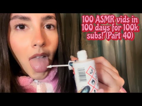 ASMR- Fast spit painting with LOTS of stuttering to break all tingle immunity🎨