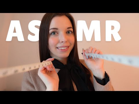 ASMR Tailor Shop | Men's Suit Fitting & Measuring Roleplay