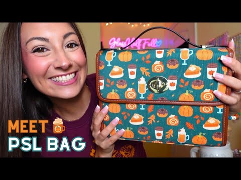 ASMR Meet PSL Bag (aka Meg)! 🎃☕🍂🍩